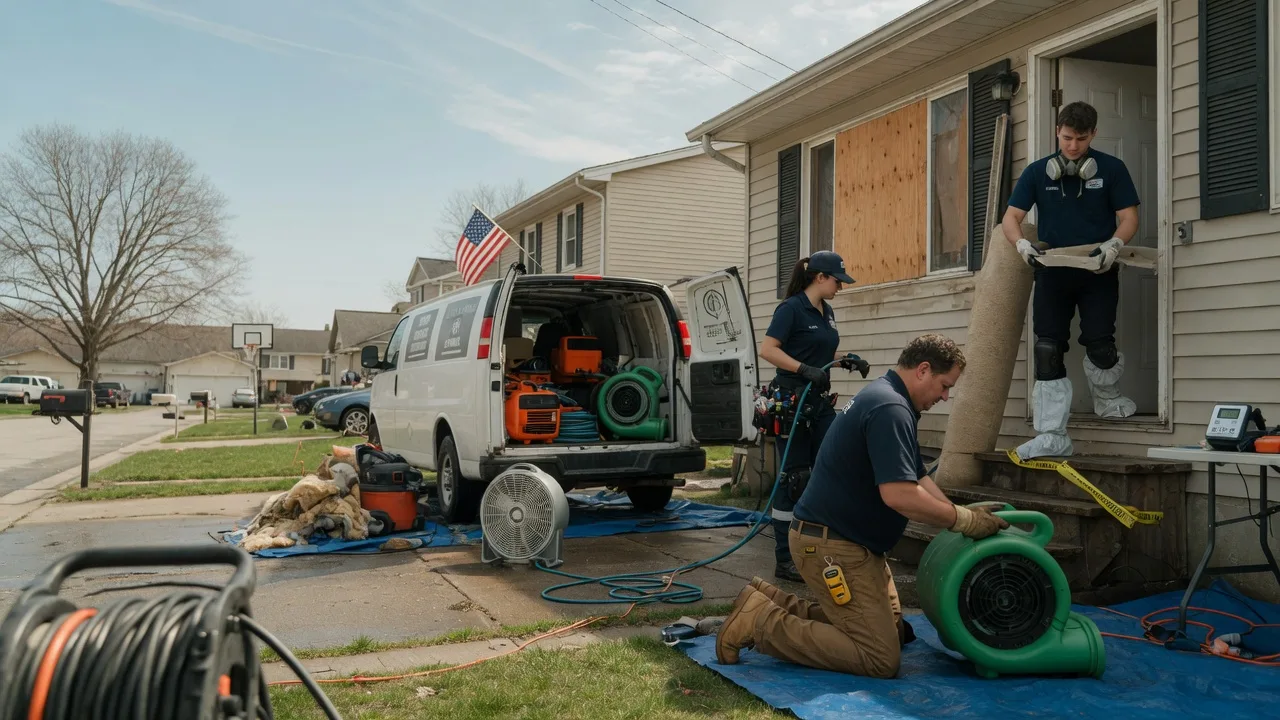 Water Damage Restoration in Zwingle, IA near me